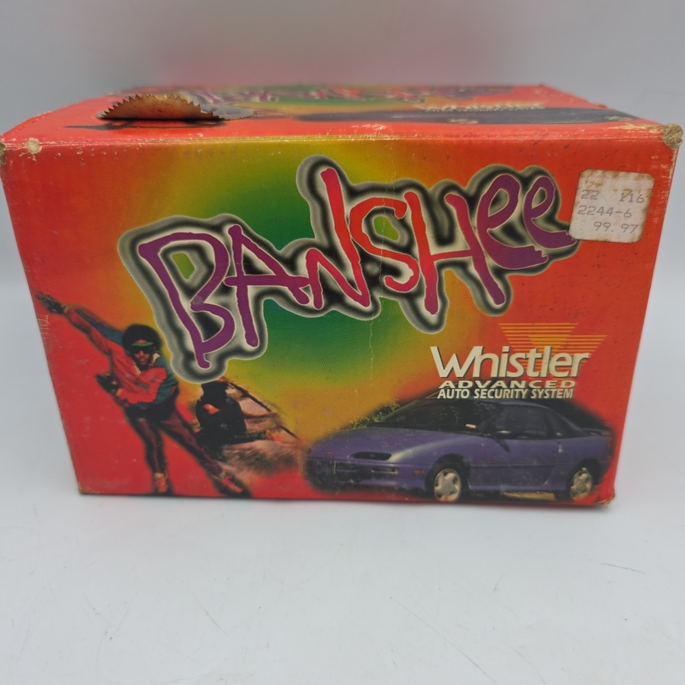 Vintage Banshee Whistler SK-3003 Advanced Security Car Alarm System